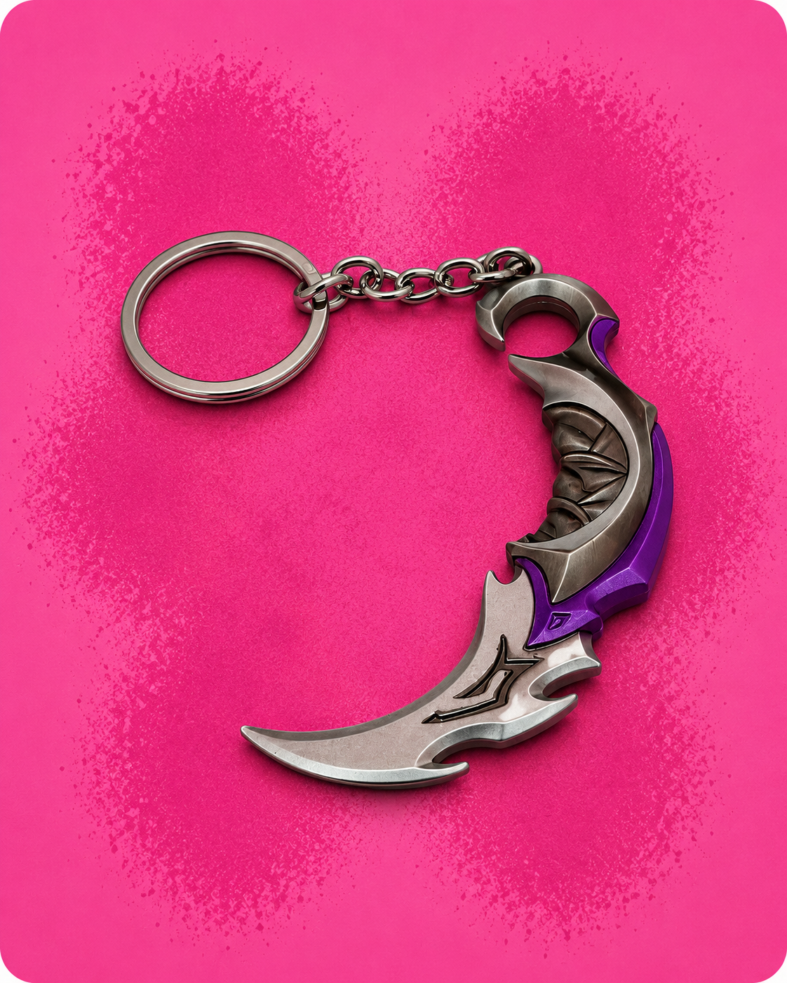 Llavero Karambit Cuchillo Reaver